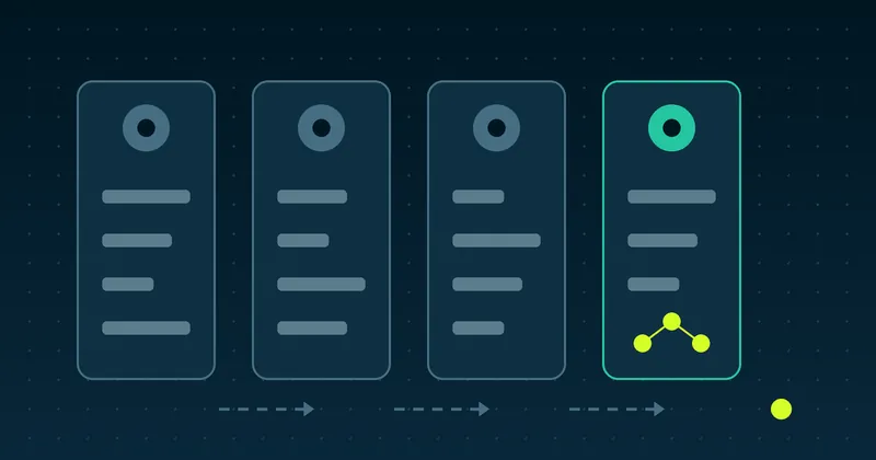 Diagrama de quatro tipos de empresas de desenvolvimento de software com o fornecedor escolhido destacado e um squad